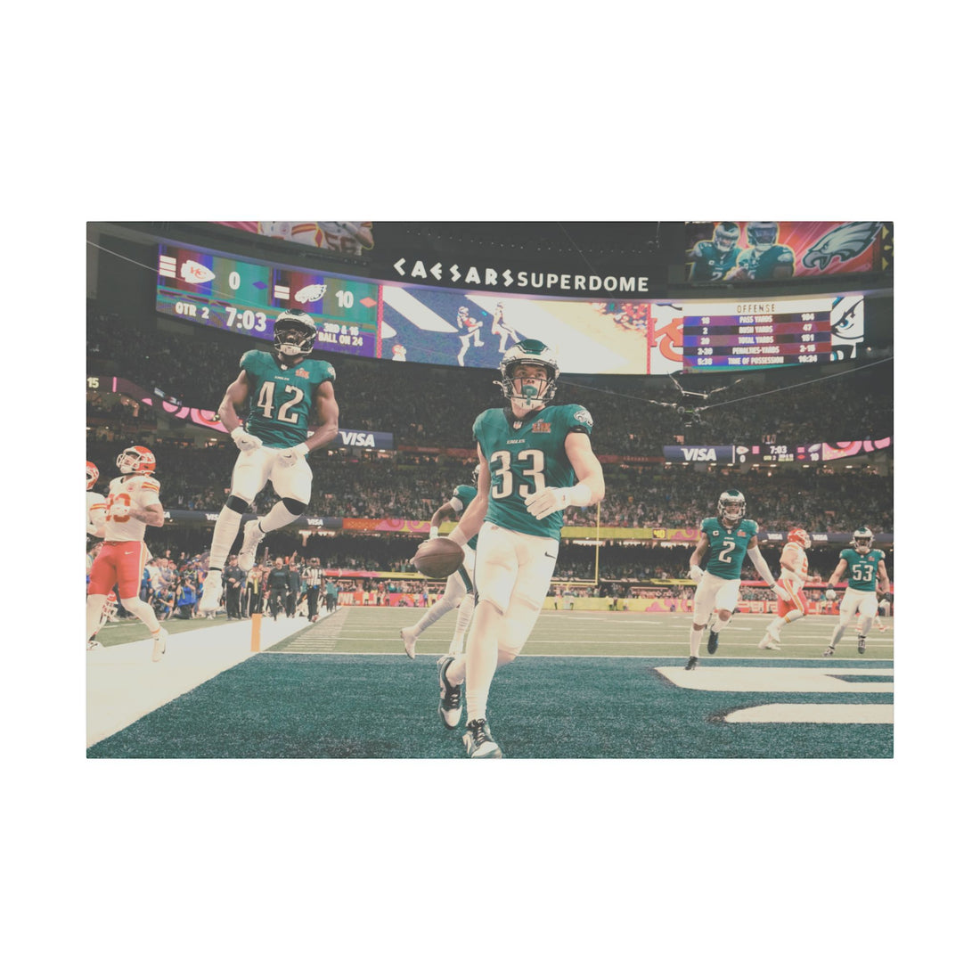 Pick Six - Eagles Cooper Dejean Superbowl 59 Pick 6