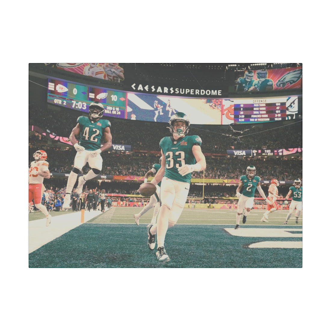 Pick Six - Eagles Cooper Dejean Superbowl 59 Pick 6