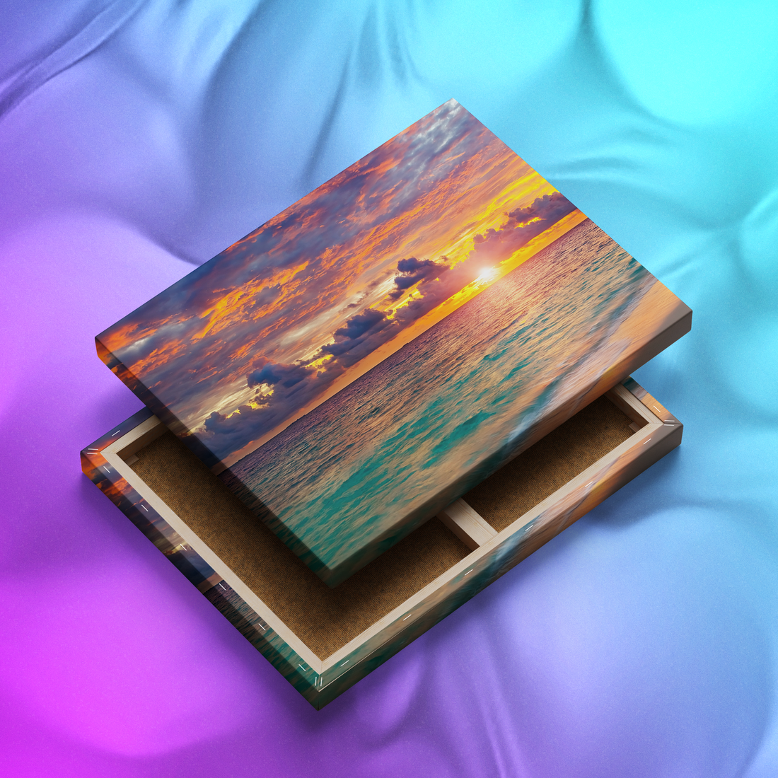 Paradise Beach Sunset - Beach Wall Art